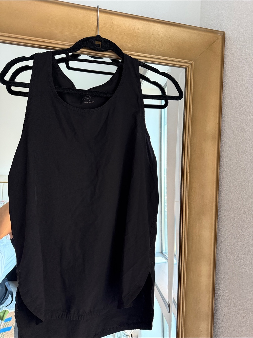 Calvin Klein Black Sleeveless Tank Top